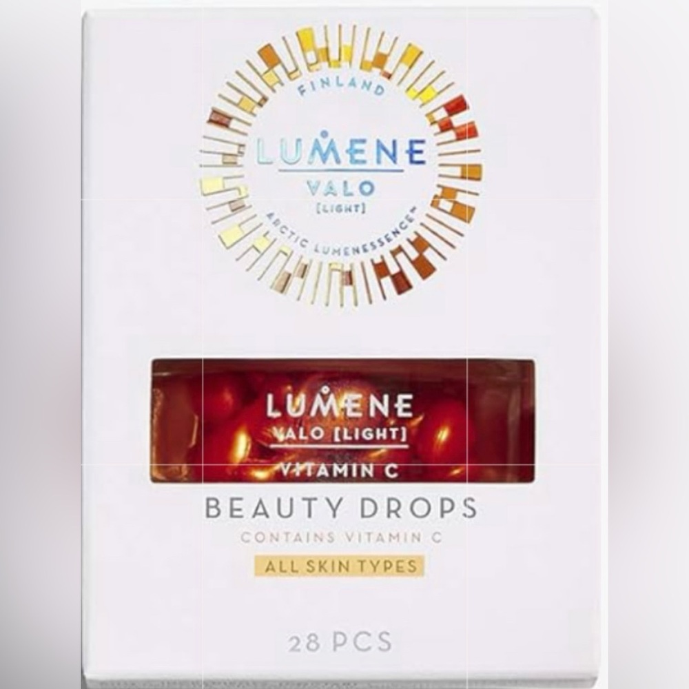 Lumene Valo Serum Beauty Drops, 28 Count